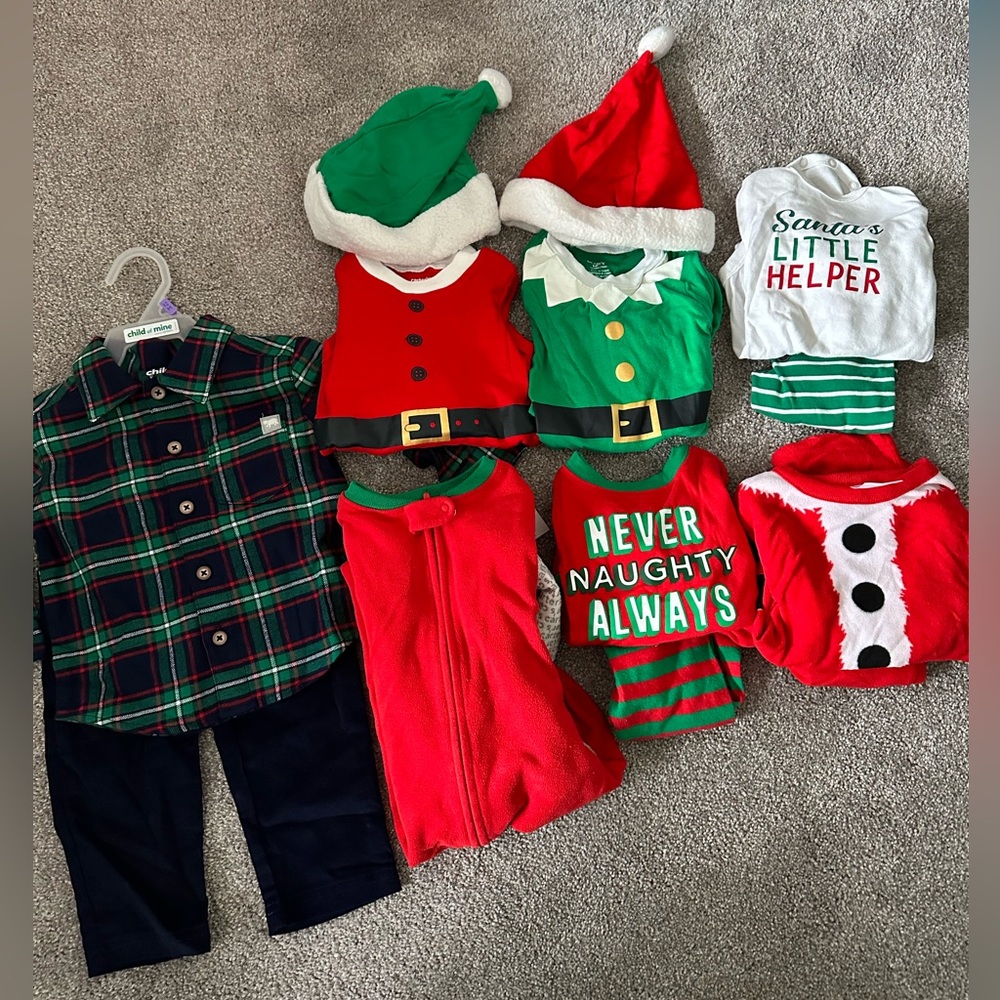 12 Month Christmas Boy Clothes